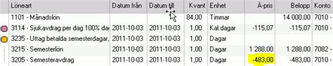 Semesteravdrag betald semester